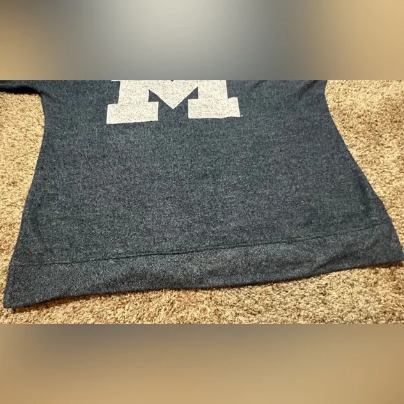 Vintage Ladies Michigan Long Sleeve XXL Fleece Sweater Sweatshirt - Picture 12 of 16
